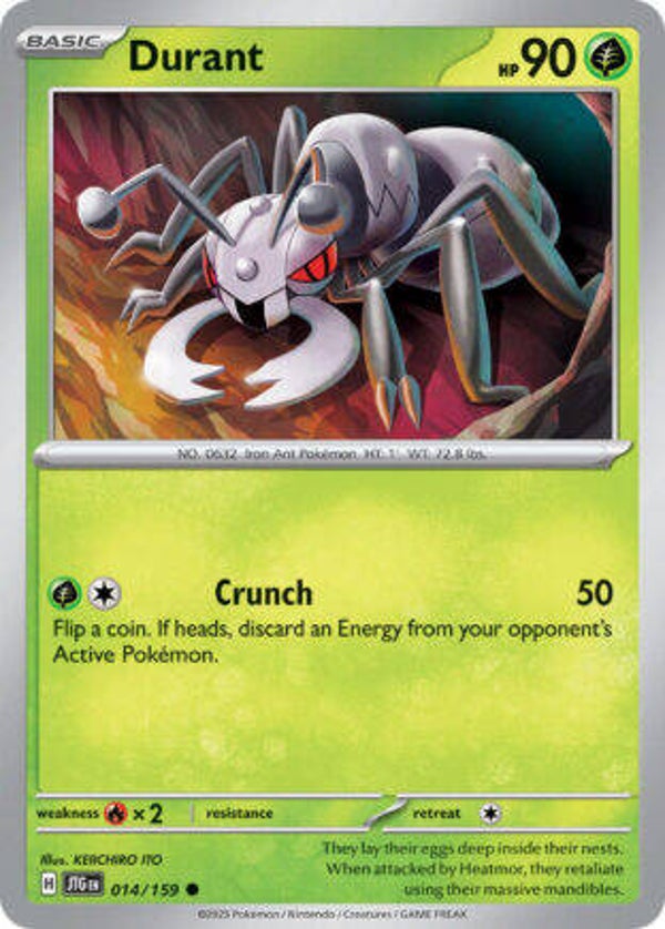 JTG 014 Durant reverse holo