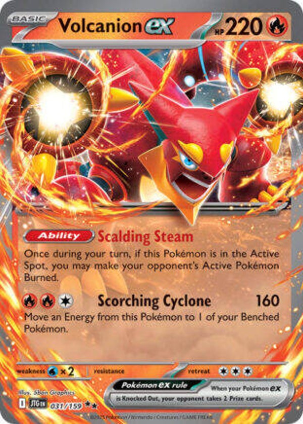 JTG 031 Volcanion EX