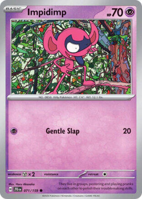 JTG 071 Impidimp reverse holo