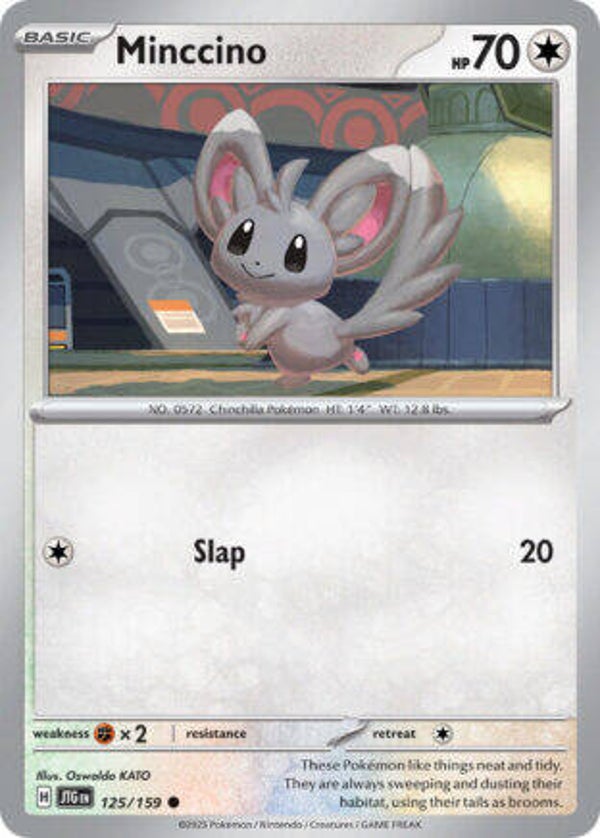 JTG 125 Minccino reverse holo