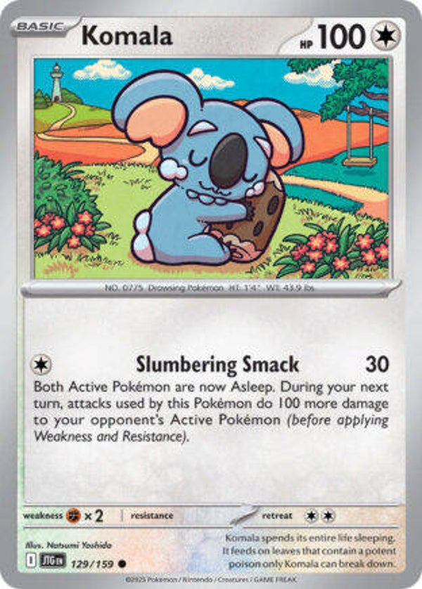 JTG 129 Komala reverse holo