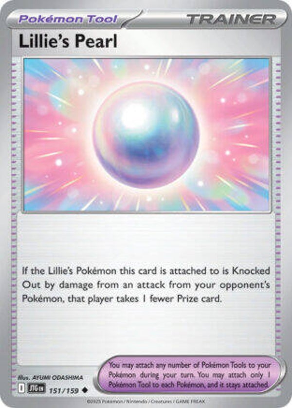 JTG 151 Lillie's Pearl reverse holo