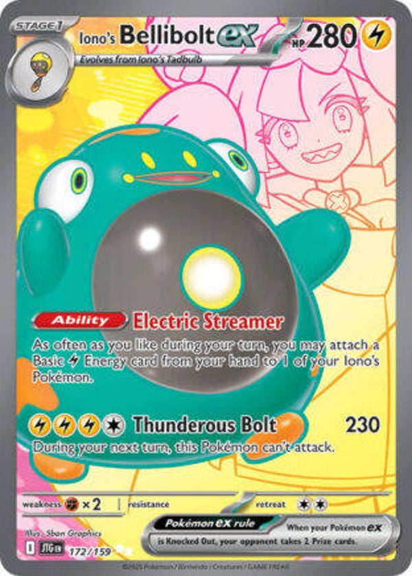 JTG 172 Iono's Bellibolt EX