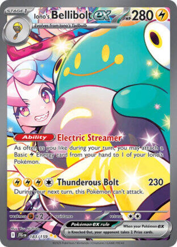 JTG 183 Iono's Bellibolt EX