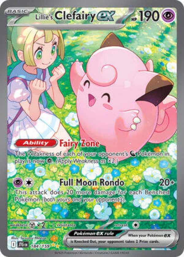 JTG 184 Lillie's Clefairy EX