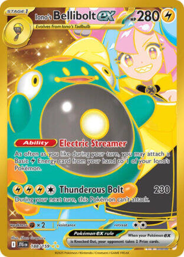 JTG 188 Iono's Bellibolt EX