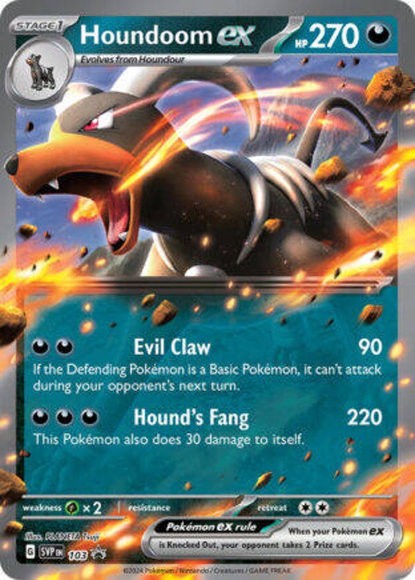 SVP 103 Houndoom EX