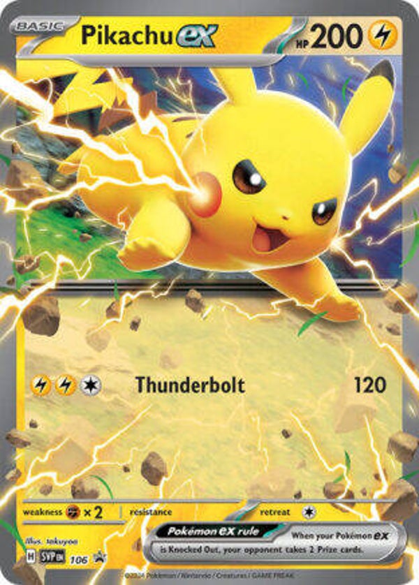 SVP 106 Pikachu EX