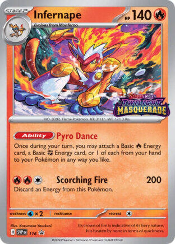 SVP 116 Infernape