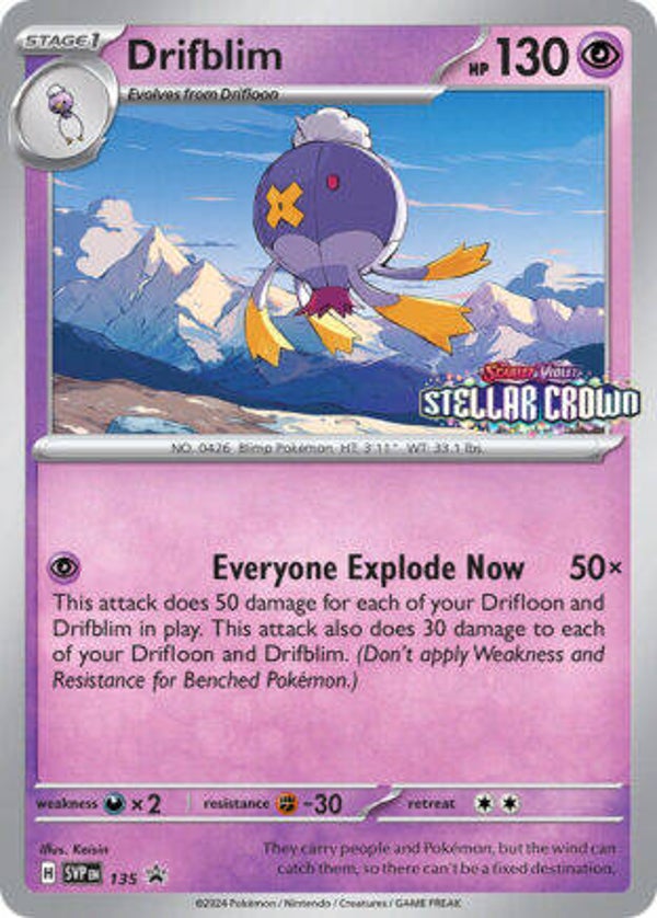 SVP 135 Drifblim