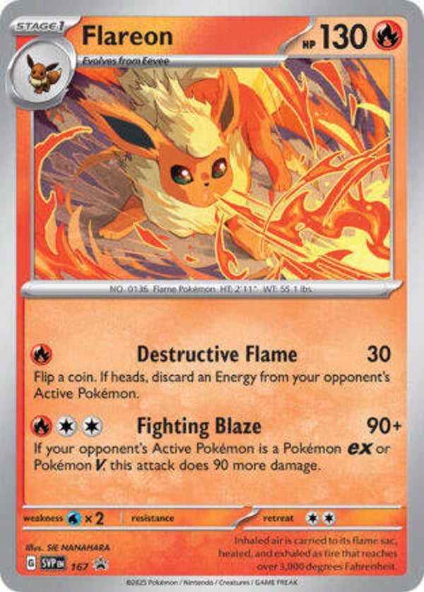 SVP 167 Flareon
