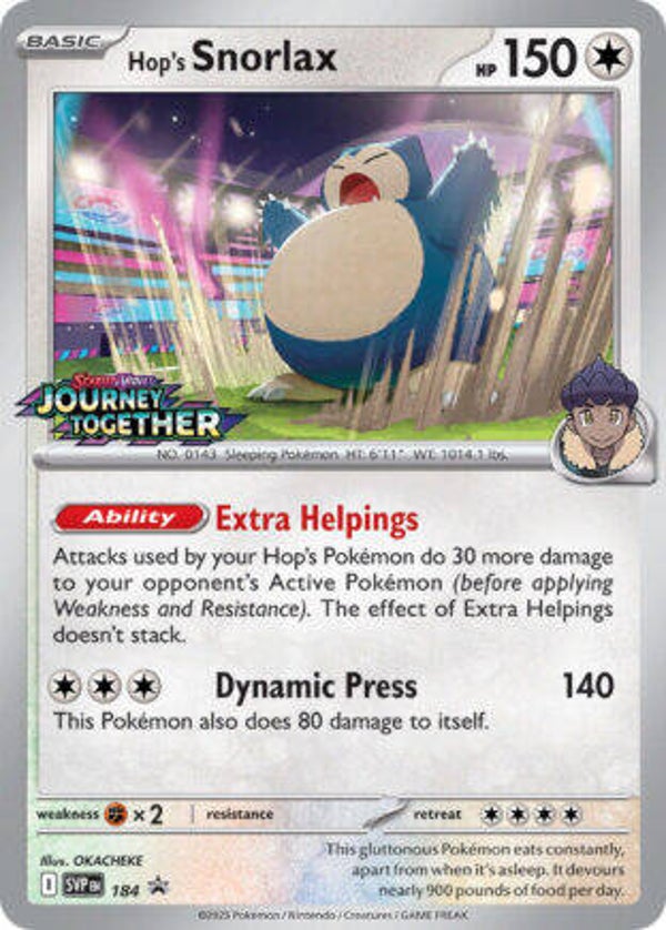 SVP 184 Hop's Snorlax