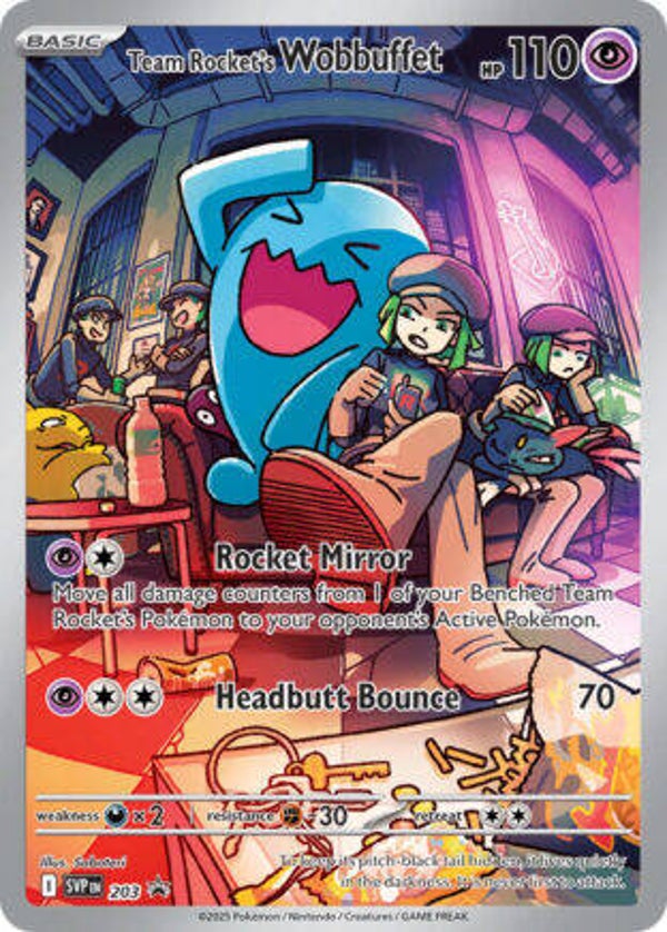 SVP 203 Team Rocket's Wobbuffet