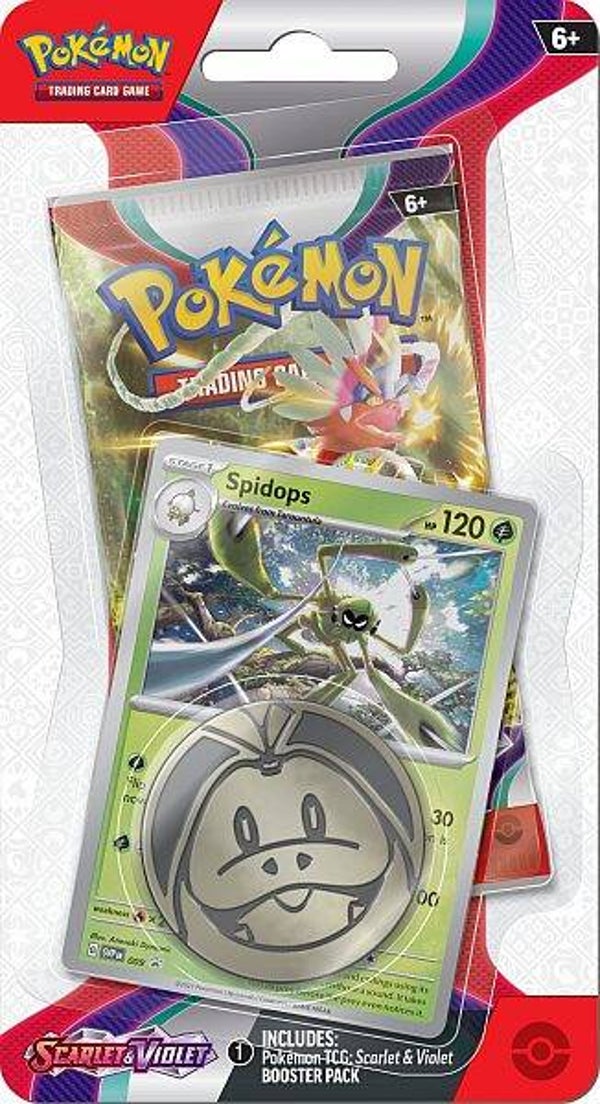 Scarlet Violet 1 pack blister Spidops