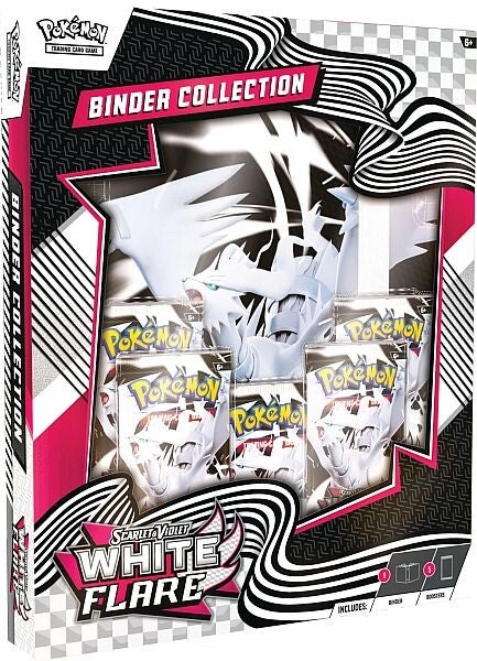 Collection Box White Flare Binder Collection