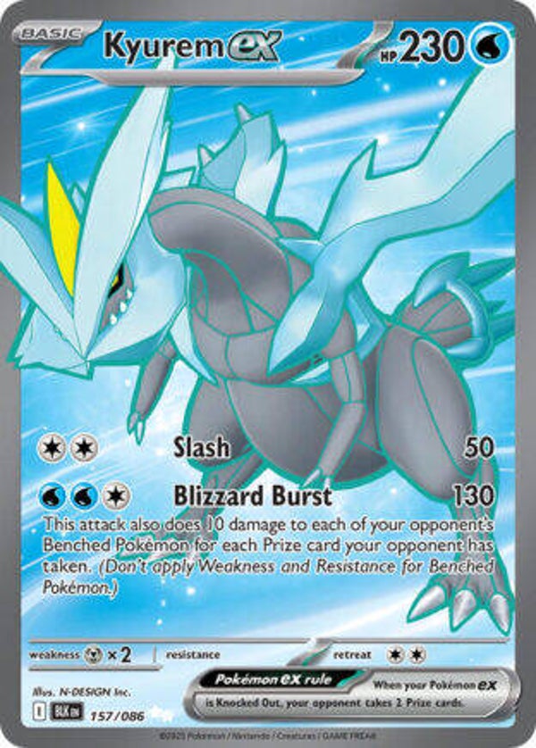 BLK 157 Kyurem EX