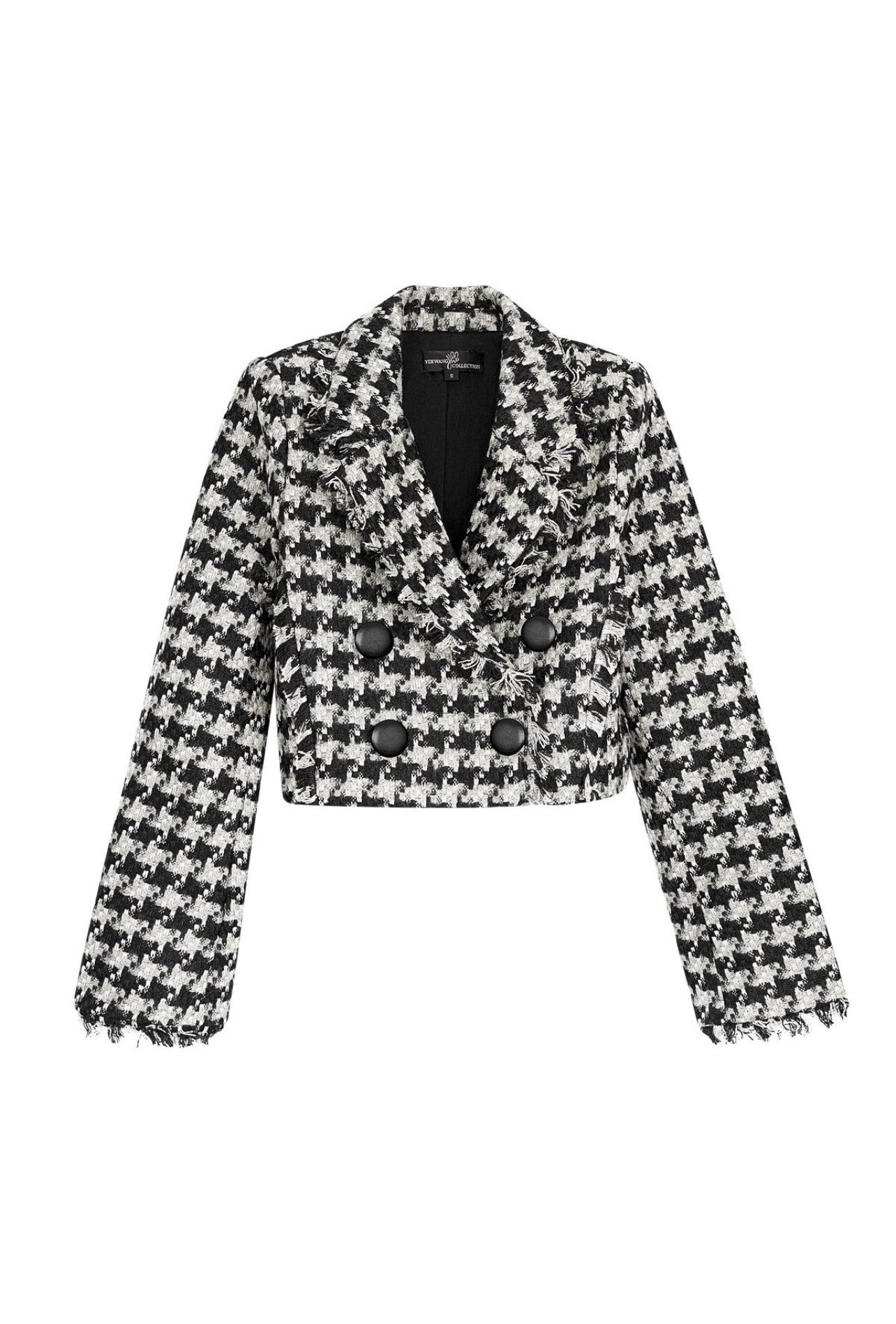 Pied de poule blazer