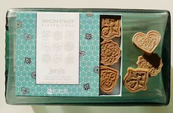 Geschenkdoosje met Aleppo zeepjes