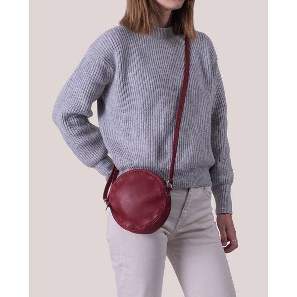 Lederen handtassen in verschillende kleuren