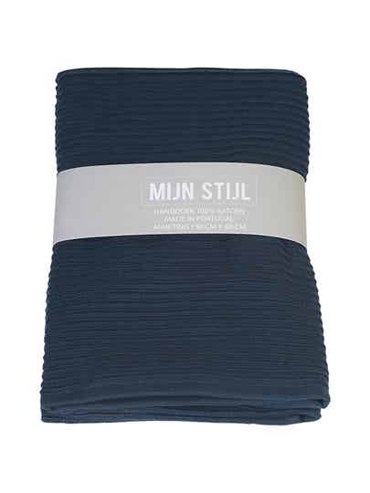 Handdoek xl navy