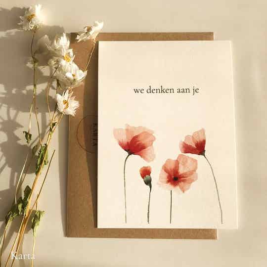 onze oprechte deelneming