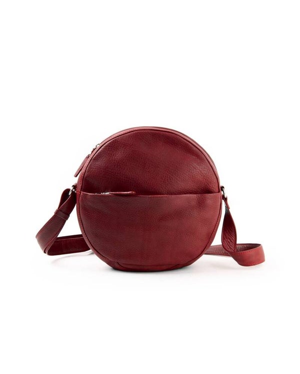 Ronde handtas in verschillende kleuren
