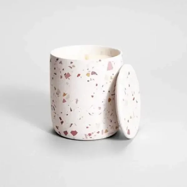 Sojawaskaars in mooie pot