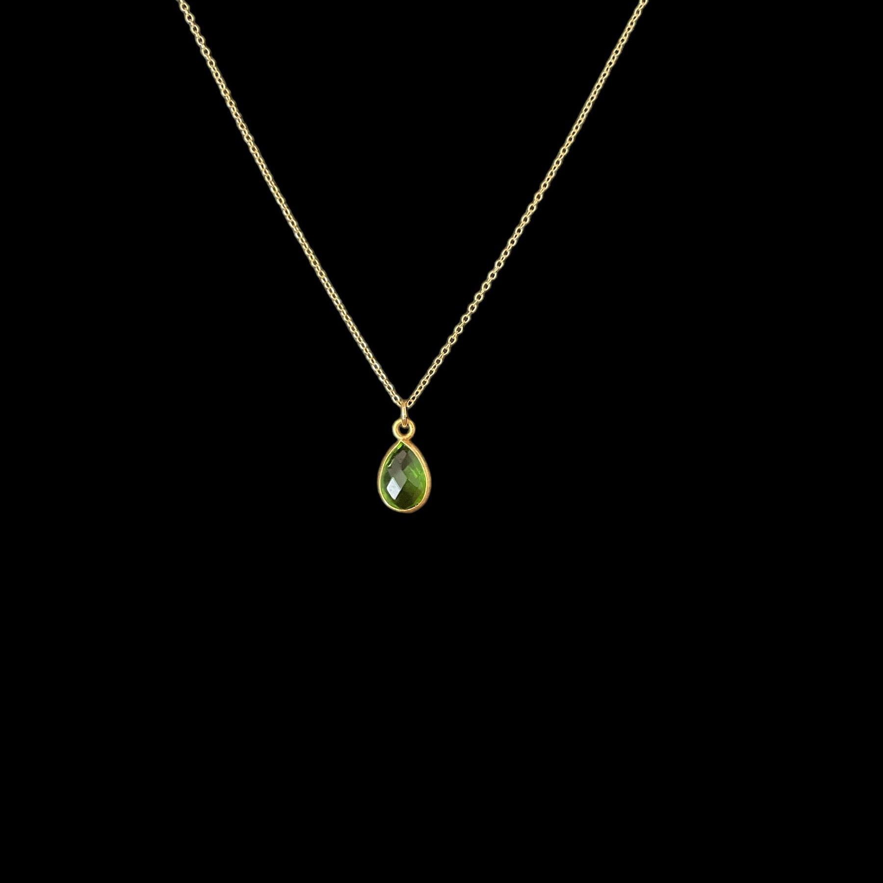 Vergulde halsketting