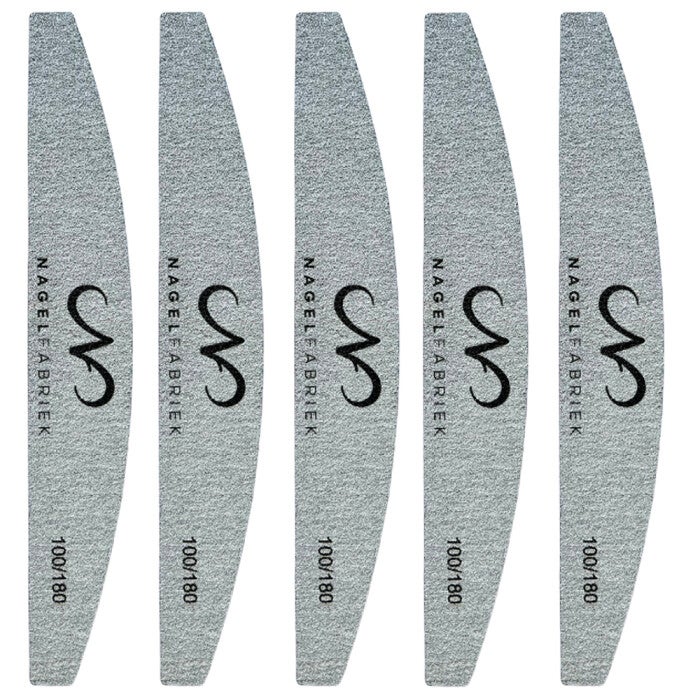 Professionele Nagelvijlen Halfmoon 100/180