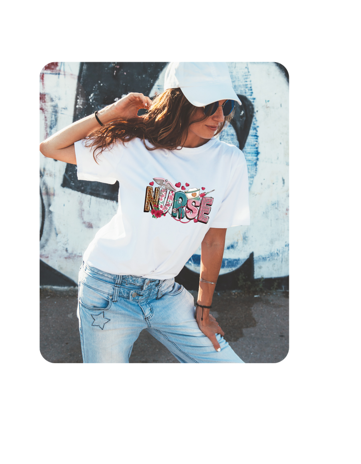 Colorful Nurse T-Shirt
