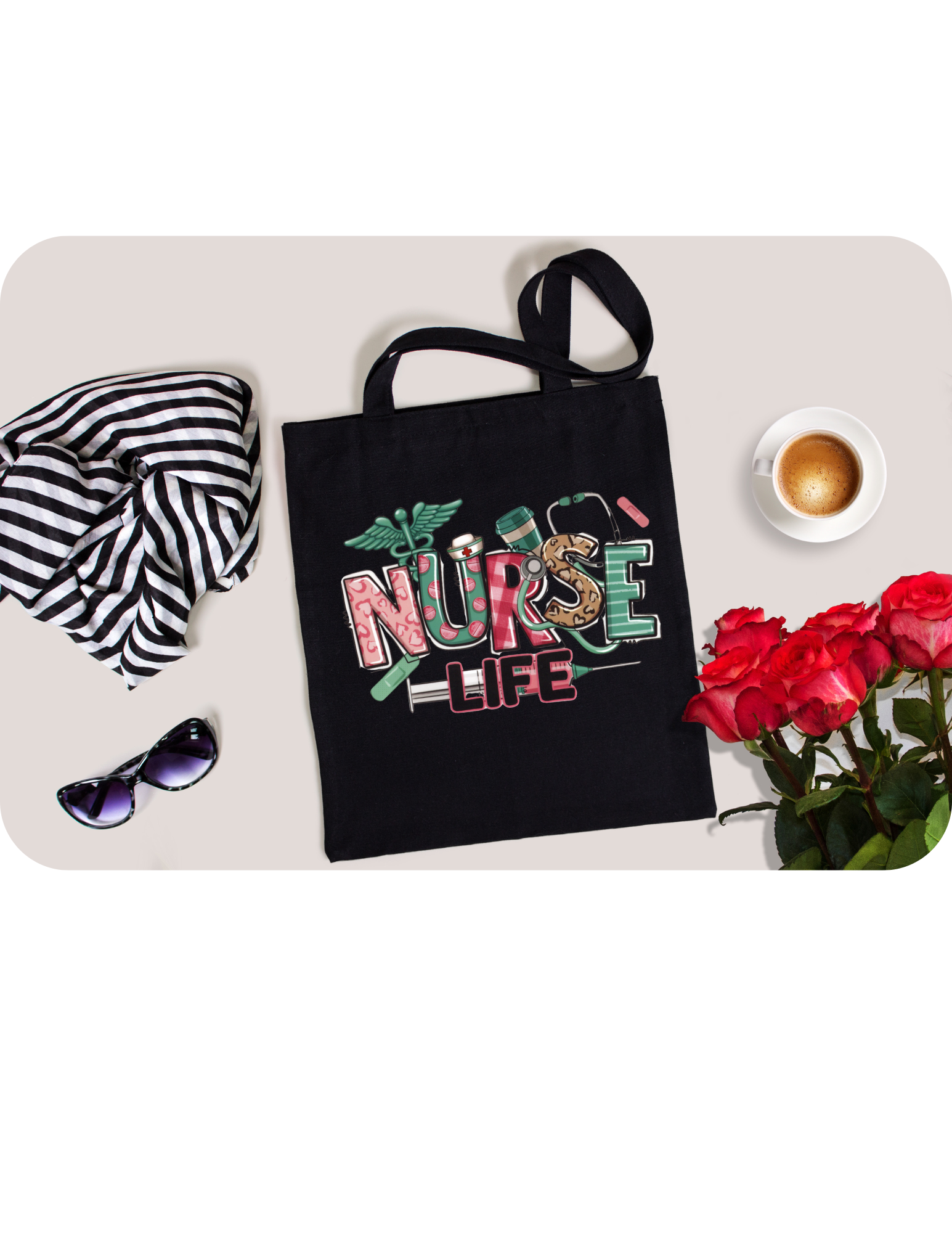 Nurse Life Tote Bag