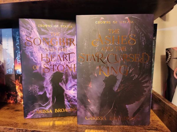 Bookish Box Crowns of Nyaxia Series 2-3 by Charissa Broadbent