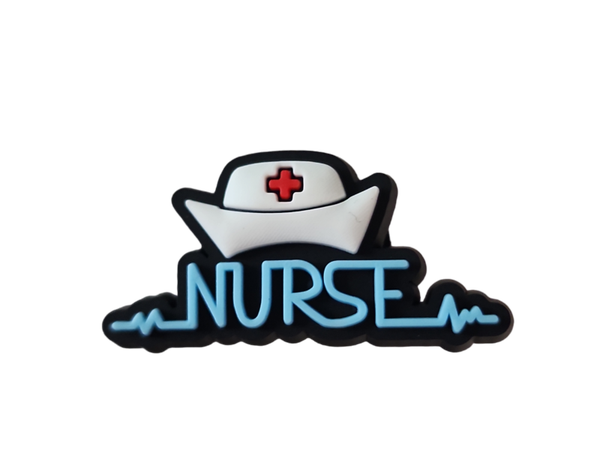 Nurse with Hat Shoe Charm