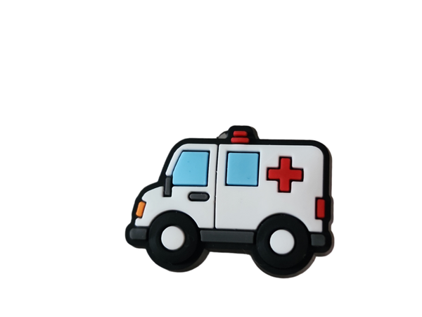Ambulance Shoe Charm