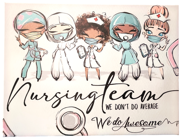 Nursing Team We Don't Do Average We Do Awesome