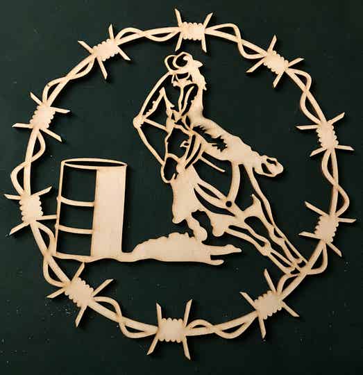 Unfinished Rodeo Sign