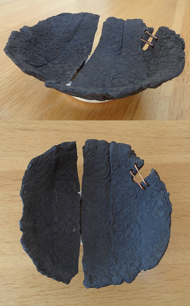 Ceramic, Bowl, Non-functional,Texture, Stoneware, Liminal