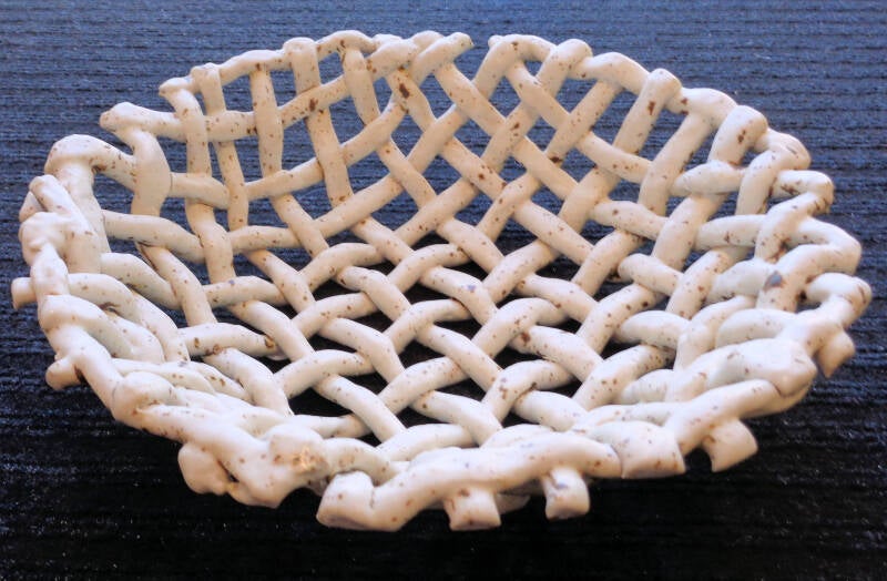 Ceramic, Woven, Bowl, Semi-functional, Stoneware