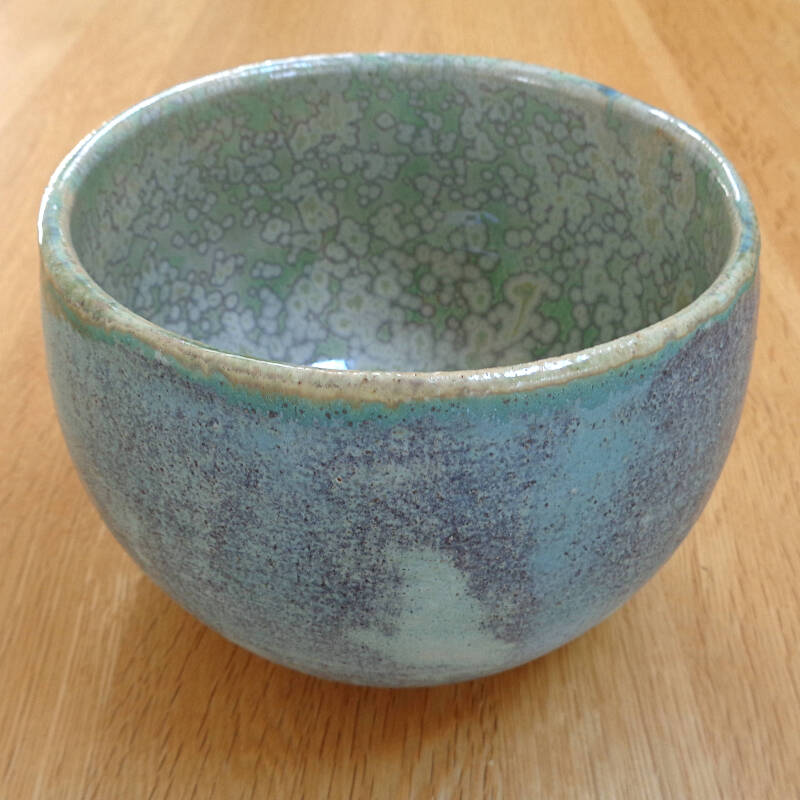 Ceramics, Stoneware, Copper glaze, Crystal glaze, Functional, Ware, Bowl