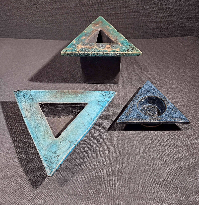 Ceramic, Decorative, Semi-functional, Tray, Pot, Holder, Texture, Stoneware, Raku
