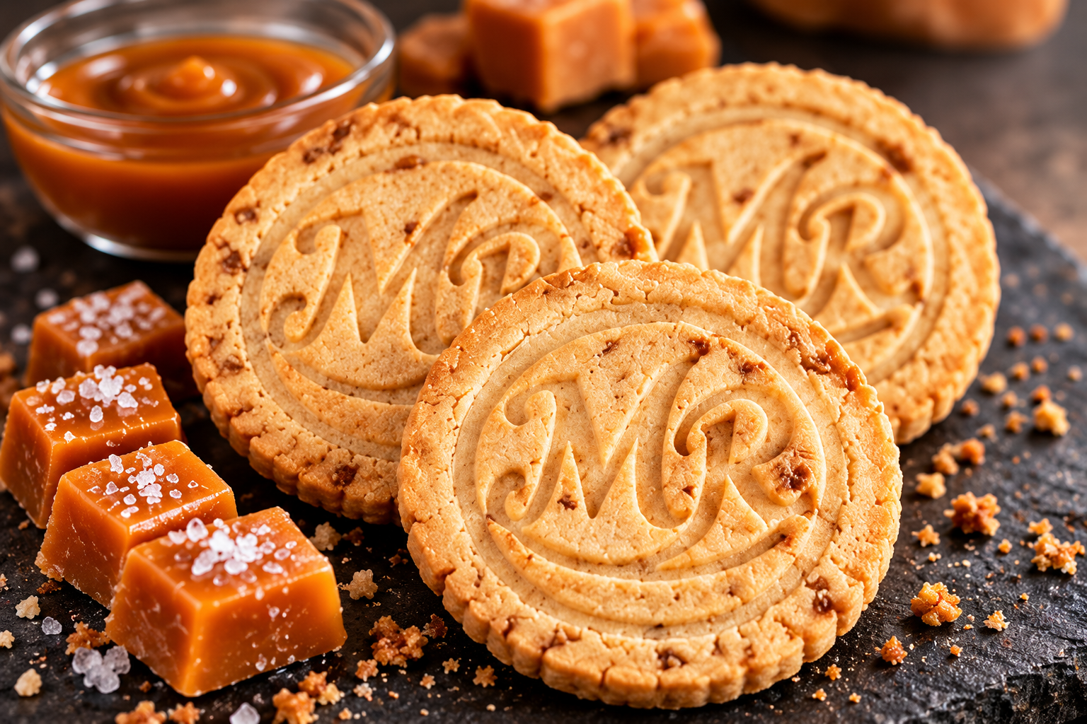 Biscuits Caramel Beurre Salé – 12 pièces