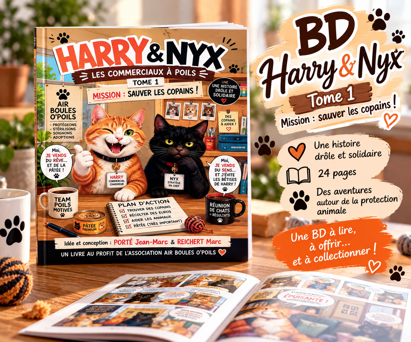 Bande dessinée Harry & Nyx – Tome 1