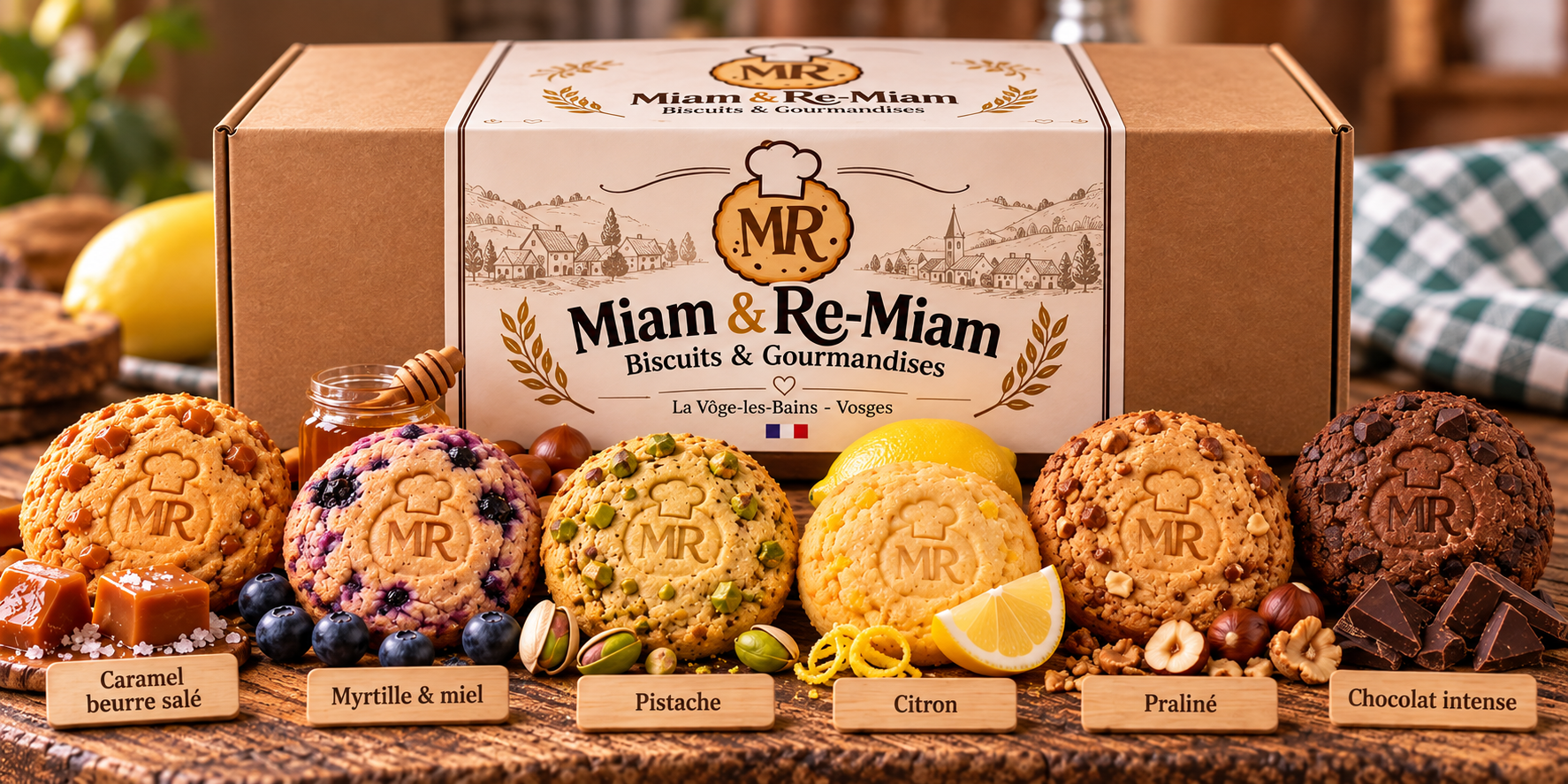 Coffret Découverte – 24 biscuits