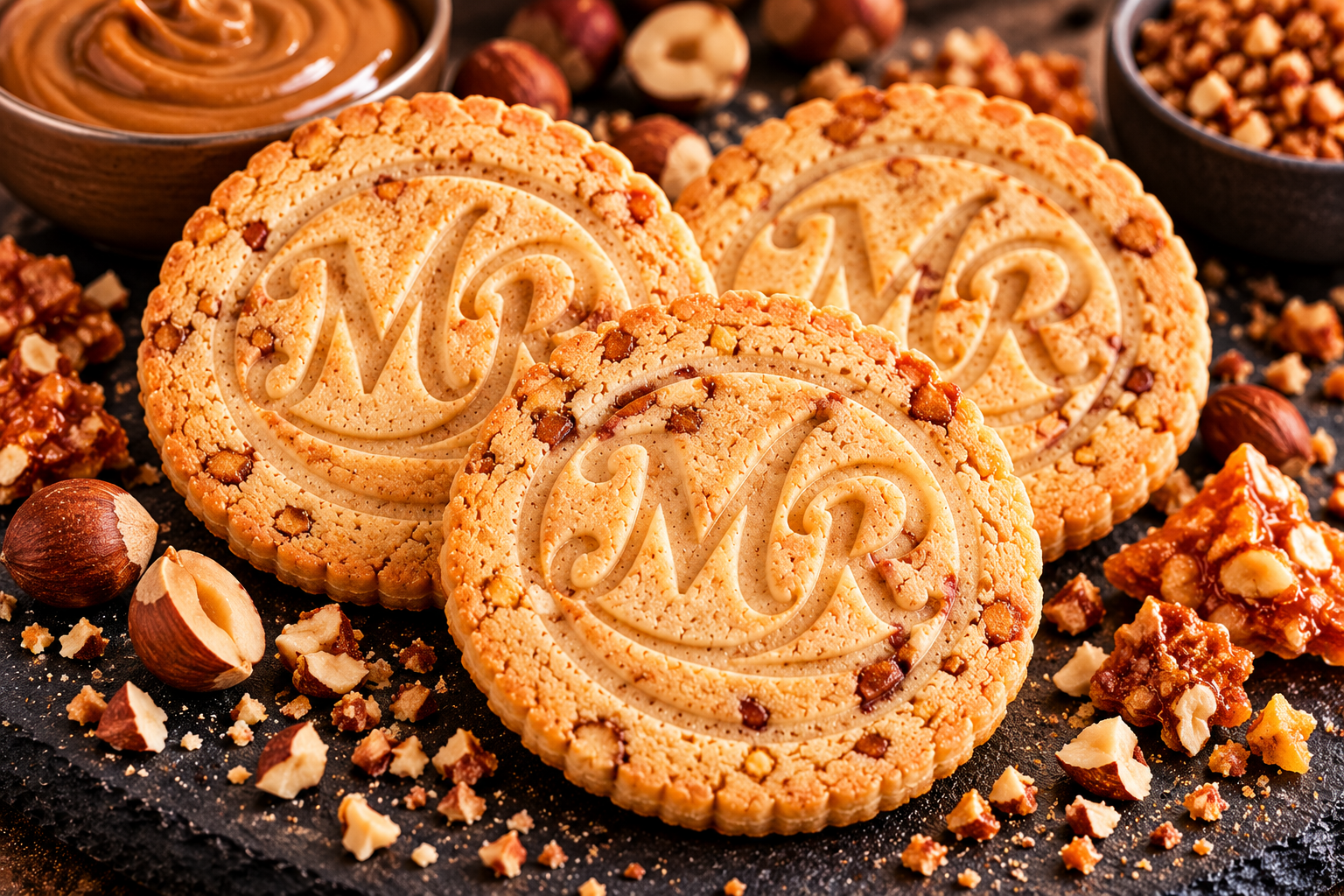 Biscuits Praliné – 12 pièces