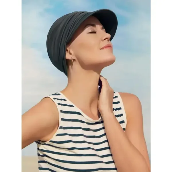 Bella sun cap met UPF 50+ met zonbescherming | Grijs