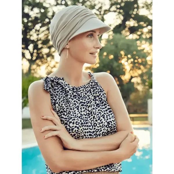 Bella sun cap met UPF 50+ met zonbescherming | Beige