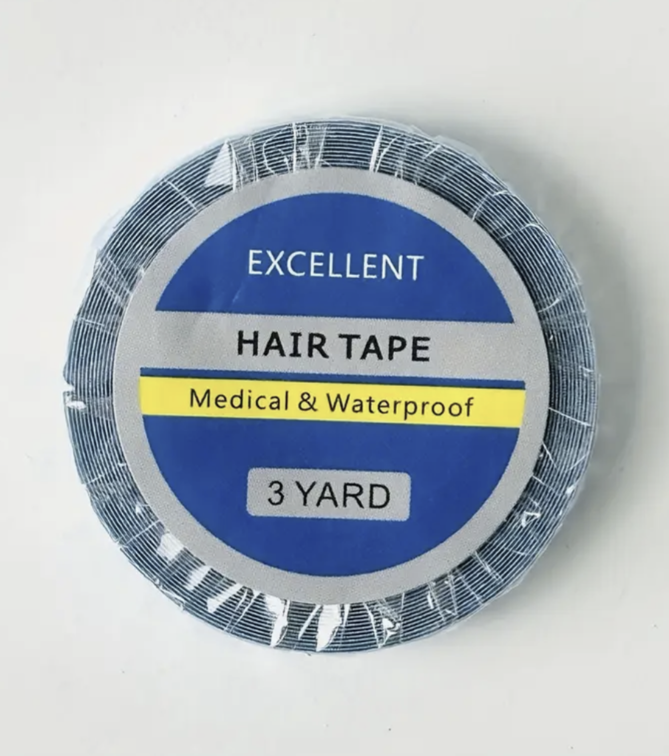 Haarwerk tape blauw