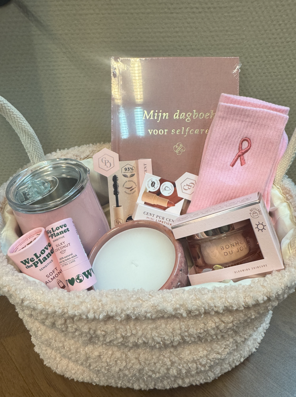 Zachte en inspirerende Selfcare Cadeaumand