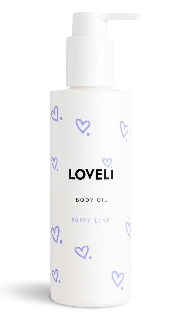 Loveli Body Oil - Poppy Love