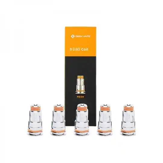 Résistances B Series 0.2Ω/ 0.3Ω/ 0.4Ω/ 0.6Ω/1.2Ω (5pcs) - GeekVape